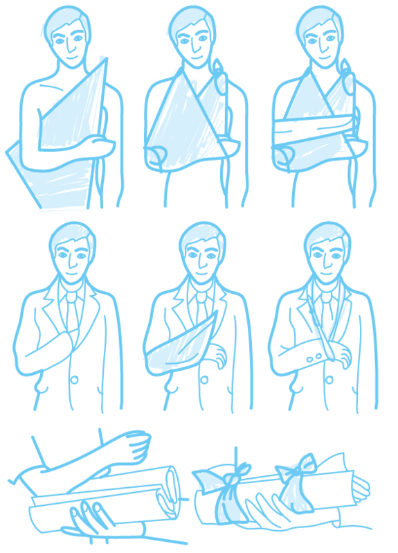 แขนหัก ขาหัก